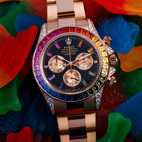 new rainbow rolex|rainbow rolex for sale.